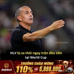 Hlv đầu tiên mất ghế tại world cup 2026