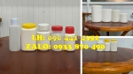 Hủ nhựa 0.5 ký đựng chất làm sạch cặn, bụi bẩn, hủ nhựa 250gr đựng kem chống nắng, lọ 100g đựng kem bôi