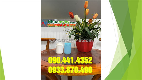 Hủ nhựa 1 ký đựng bột yến mạch, hủ nhựa 500g đựng phân bón