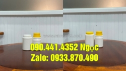 Hủ nhựa 2 ký cao đựng hóa chất dạng bột, hủ nhựa 1kg đựng ngũ cốc
