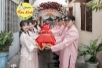 Hỷ phục bưng quả bigsize – đẹp đồng bộ cho cả đội