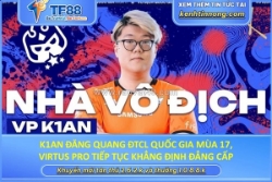 K1an đăng quang đtcl quốc gia mùa 17