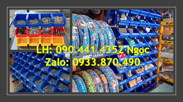 Kệ nhựa a8 đựng ngũ kim ốc vít, khay nhựa a6 đựng đinh ốc