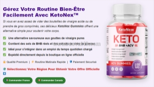 Ketonex bhb+ acv gummies avis – perte de graisse facile france et canada