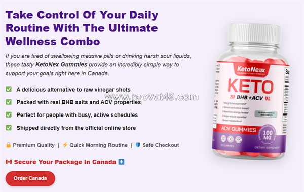 Ketonex keto bhb+ acv gummies review  – honest experiences canada