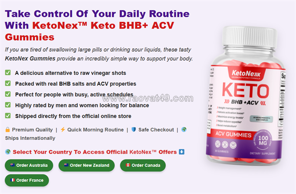 Ketonex keto bhb au, nz, ca & fr  review – convenient keto companion