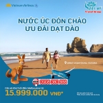 Khám phá nước úc tiết kiệm cùng vietnam airlines