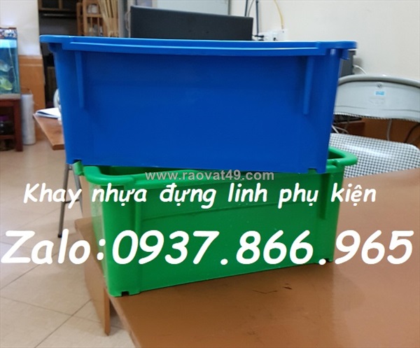 Khay chựa linh kiện điện tử, khay nhụa nguyên sinh, thùng a3, hộp a3