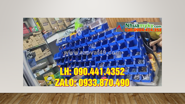 Khay nhựa ráp tầng đựng linh kiện, khay nhựa đựng ốc vít phân loại