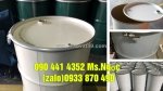 Kho thùng phuy sắt đựng hóa chất giá sỉ, thùng phuy sắt có chọn lọc