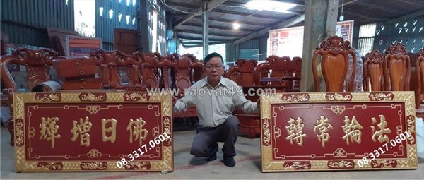 Làm hoành phi câu đối gỗ tại tp.hcm