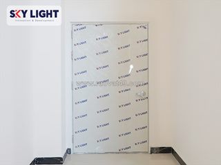 Lắp đặt cửa thép an toàn chính hãng sky light hà nội