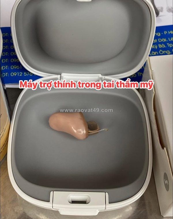 Lắp đặt máy trong tai thẩm mỹ cho bác khách ở văn giang – hưng yên