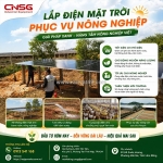 Lắp điện mặt trời phục vụ nông nghiệp hiệu quả