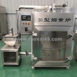 Lò xông khói xúc xích 30kg/mẻ - tối ưu sơ chế