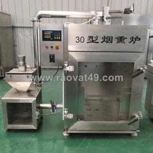 Lò xông khói xúc xích 30kg/mẻ - tối ưu sơ chế