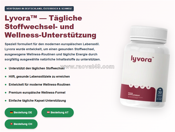 Lyvora de, at, ch  – sanfte gewichtskontrolle