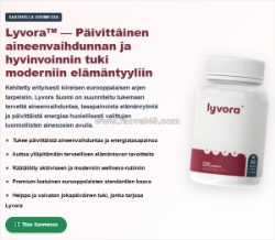 Lyvora™ kapselit – luonnollinen tuki painonhallintaan