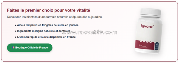 Lyvora minceur capsules france – test complet et honnête