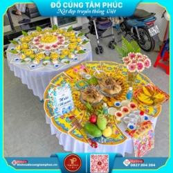 Mâm cúng đầy tháng, thôi nôi nên cúng chay hay mặn?