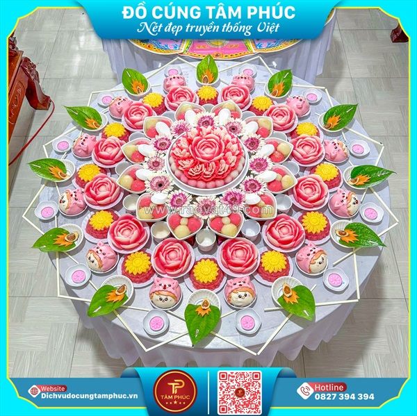 Mâm cúng đầy tháng, thôi nôi nên cúng chay hay mặn?