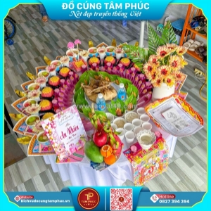Mâm cúng mụ đầy đủ lễ vật với chi phí hợp lý