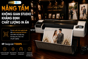 Máy in khổ lớn hp t1300ps: giải pháp cho studio ảnh cao cấp