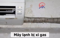 Máy lạnh bị xì gas có thể gây hư hỏng nặng nếu không sửa kịp thời
