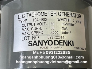 Máy phát tốc sanyo denki 104-902 - giá cạnh tranh hiện nay