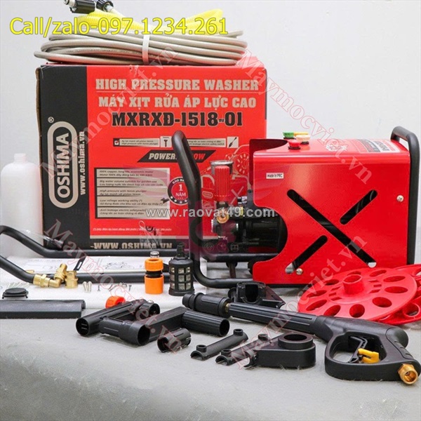 Máy rửa xe rulo cuốn oshima mxrxđ-15-01