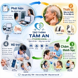 Máy trợ thính thanh hóa chăm sóc sức nghe cho bạn.