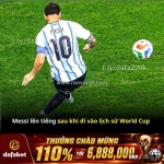 Messi lên tiếng sau khi đi vào lịch sử world cup