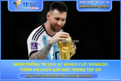 Messi thống trị lịch sử world cup