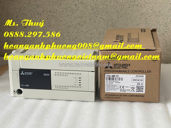 Module công nghiệp - mitsubishi fx3u48mt/es - hàng mới 100%