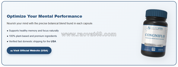 Neurovitol congniflo usa review – fight brain fog naturally