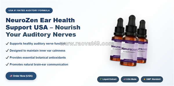 Neurozen drops review  – steady ear wellness support