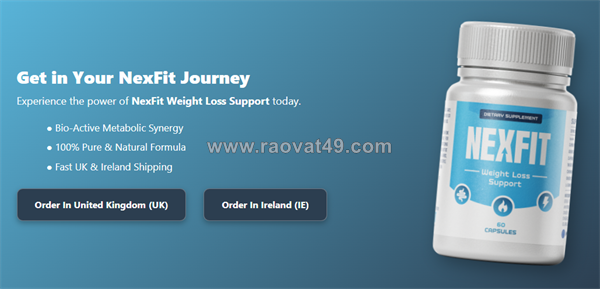 Nexfit diet capsules review uk & ie  – natural energy support