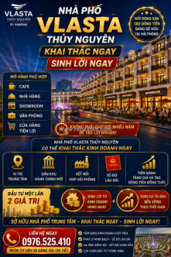 Nhà phố trung tâm thủy nguyên – pháp lý sổ hồng lâu dài, nhận nhà ngay