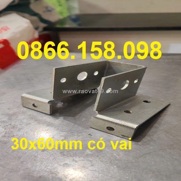 Ở đâu bán bas u xà gồ 30x60mm, pát sắt chữ u giá rẻ?
