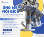 Ống mềm dẫn hơi chịu nhiệt và ống chống rung máy nén khí – bộ đôi bảo vệ hệ thống hiệu quả