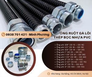 Ống ruột gà lõi thép bọc nhựa pvc – giải pháp bảo vệ dây điện an toàn cho mọi công trình