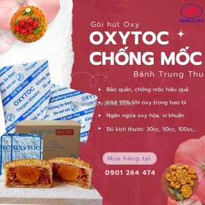 Oxytoc - gói hút oxy chống mốc bánh trung thu hiệu quả