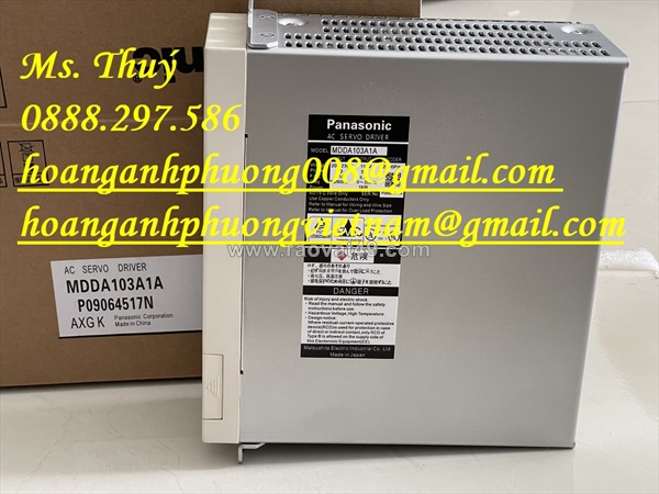 Phân phối động cơ panasonic mdda103a1a - toàn quốc