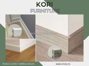 Phào chân tường nhựa bản 7cm, 8cm, 9cm đủ mẫu tại hà nội