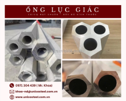 Phôi ống thép lục giác định hình unico: giải pháp bẻ gãy gánh nặng chi phí và cứu nguy giờ máy cnc cho xưởng cơ khí
