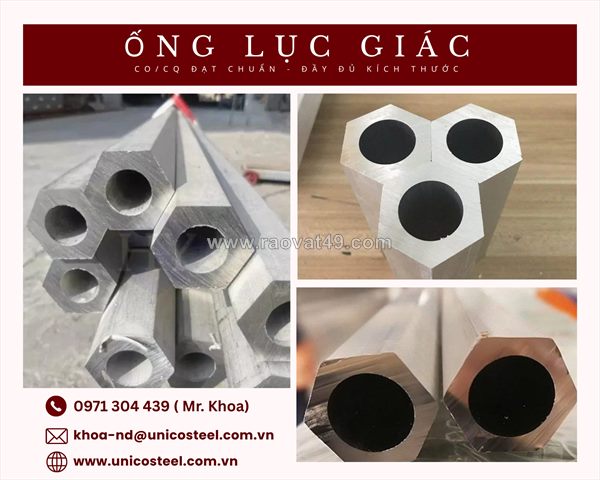 Phôi ống thép lục giác định hình unico: giải pháp bẻ gãy gánh nặng chi phí và cứu nguy giờ máy cnc cho xưởng cơ khí