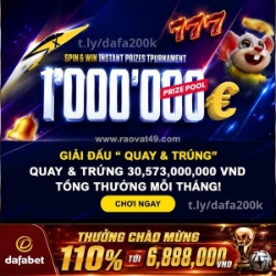 Quay là trúng – rinh ngay giải thưởng hấp dẫn!