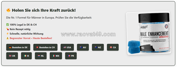 Ragnarx  erfahrungen – diskrete gummies wirkung de & ch