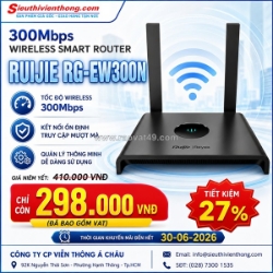 Ruijie rg-ew300n: wifi ổn định – phủ sóng mạnh mẽ - giá tốt