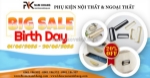Sale bừng nổ - ưu đãi 20%  tioanf bộ sản phẩm tại  showroom